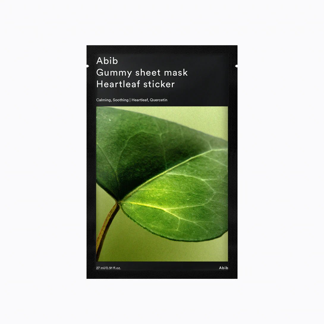 ABIB Gummy Sheet Mask Heartleaf Sticker (10) - Abib | Kiokii and...