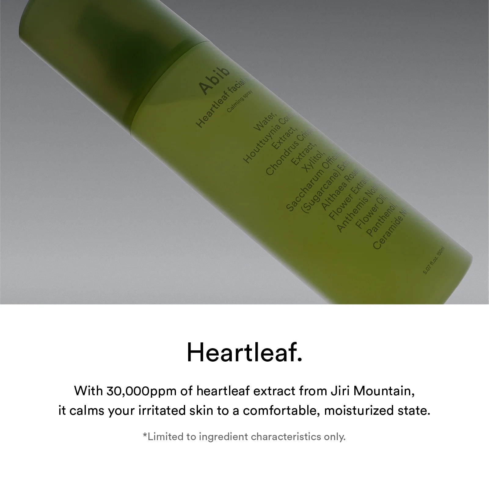 Abib Heartleaf Facial Mist Calming Spray Set (150mI+150mI) - Abib | Kiokii and...