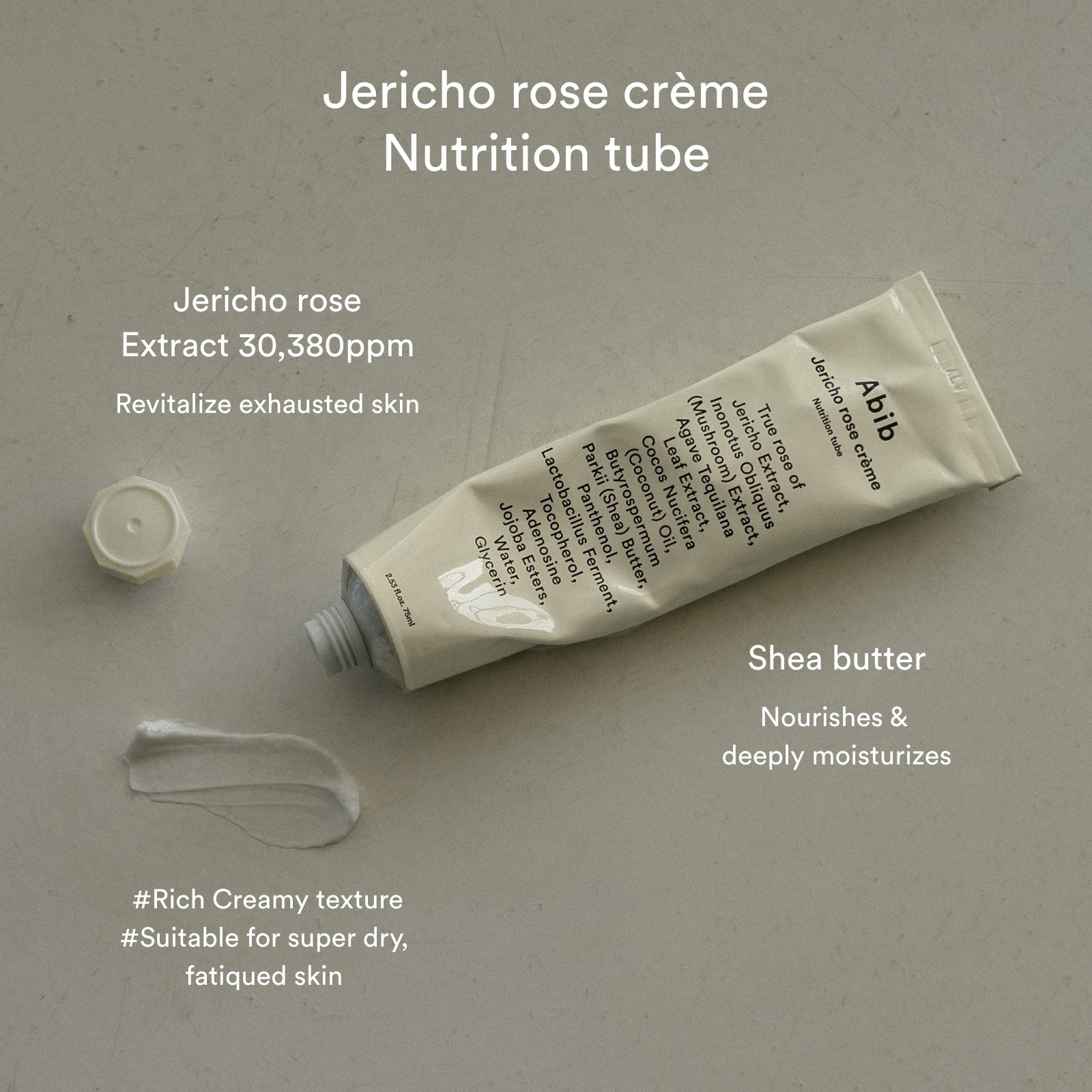 Abib Jericho Rose Crème 75ml - Abib | Kiokii and...