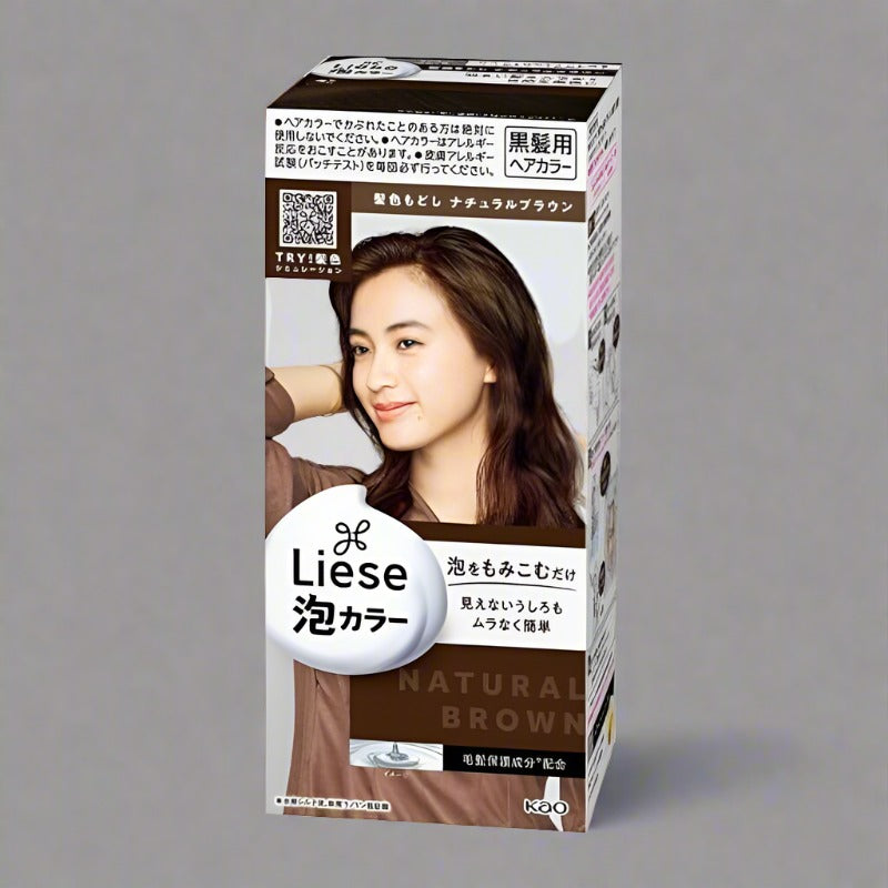 Kao Liese Bubble Hair Color (Natural Brown) - Liese | Kiokii and...