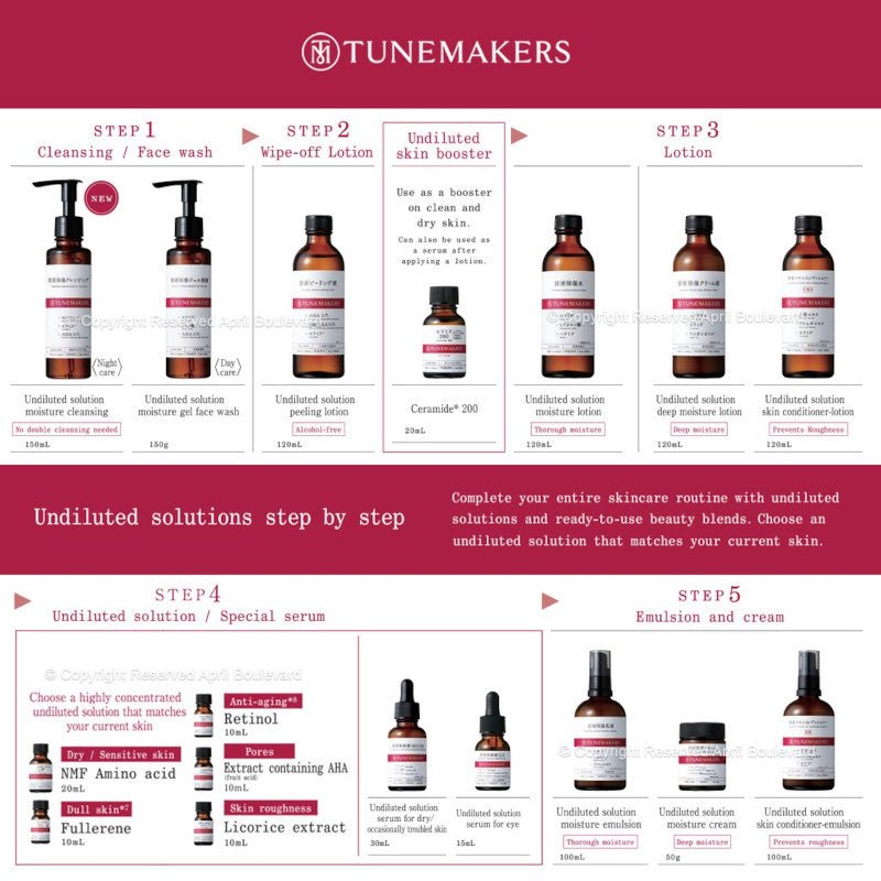 Tunemakers Undiluted Solution Skin Conditioner-Emulsion - Tunemakers | Kiokii and...