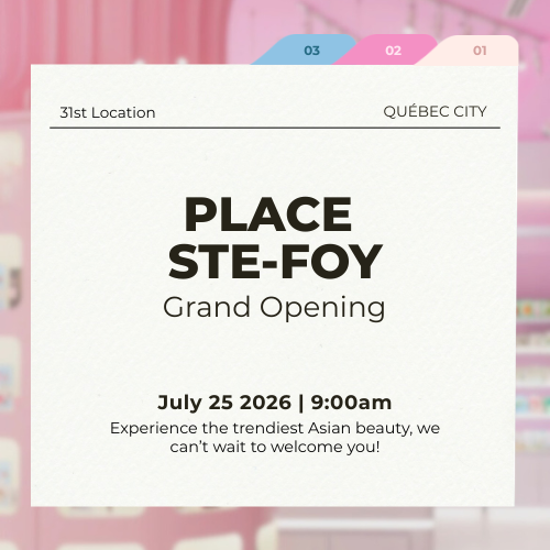 Bonjour Québec City! Kiokii Place Ste-Foy: Grand Opening Gifts & Details 🌸
