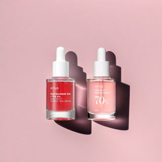 Glow Up, Don't Give Up: Peach 70% Niacin Serum vs. Anua Niacinamide 10% + TXA - Kiokii and...