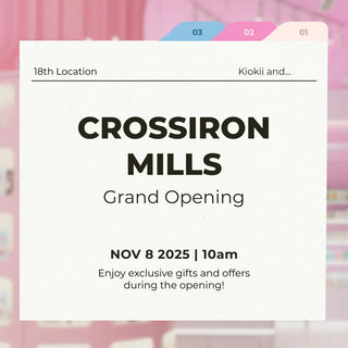 Kiokii and… Grand Opening at CrossIron Mills! Our 18th Location！ - Kiokii and...
