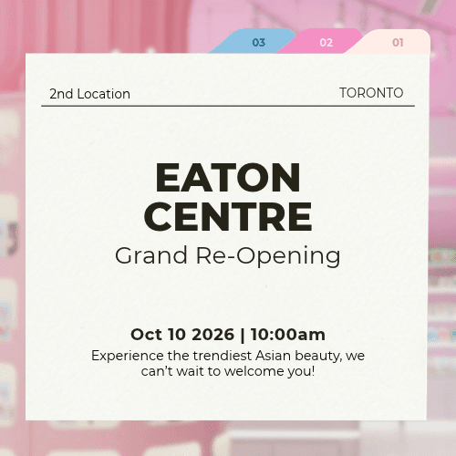 Kiokii is Back! Grand Re-Opening at Eaton Centre: Free Gifts with Purchase + Exclusive Judydoll Perks & Promos! ✨ - Kiokii and...