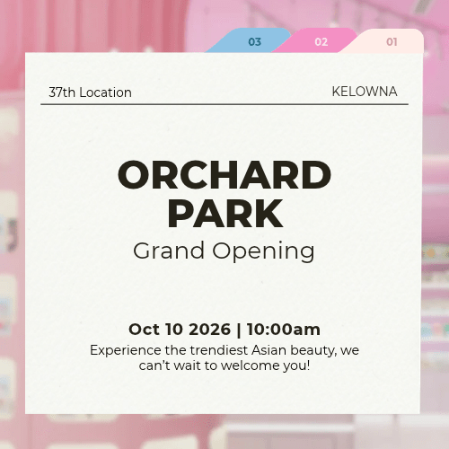 Kiokii Is Coming to Kelowna: Find Us at Orchard Park Shopping Centre! Grand Opening Details & Promotions. 🌸 - Kiokii and...