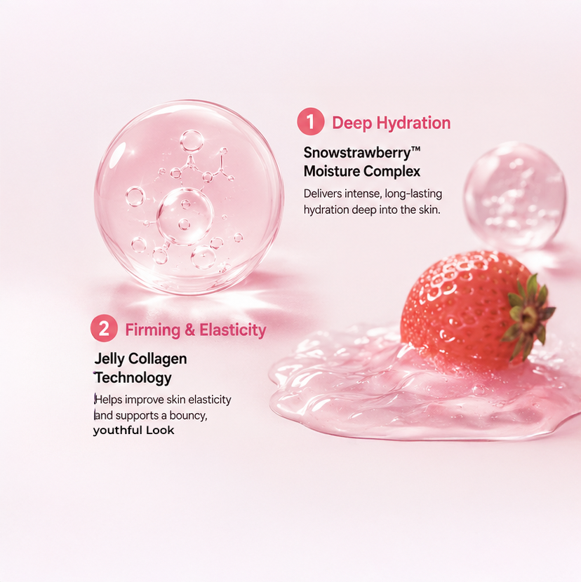 Masque Gelée Fraise Hyal Snow ISOI