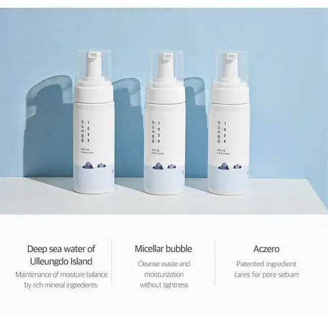 Round Lab 1025 Dokdo Bubble Foam 150ml by Round Lab – Facial Cleanser