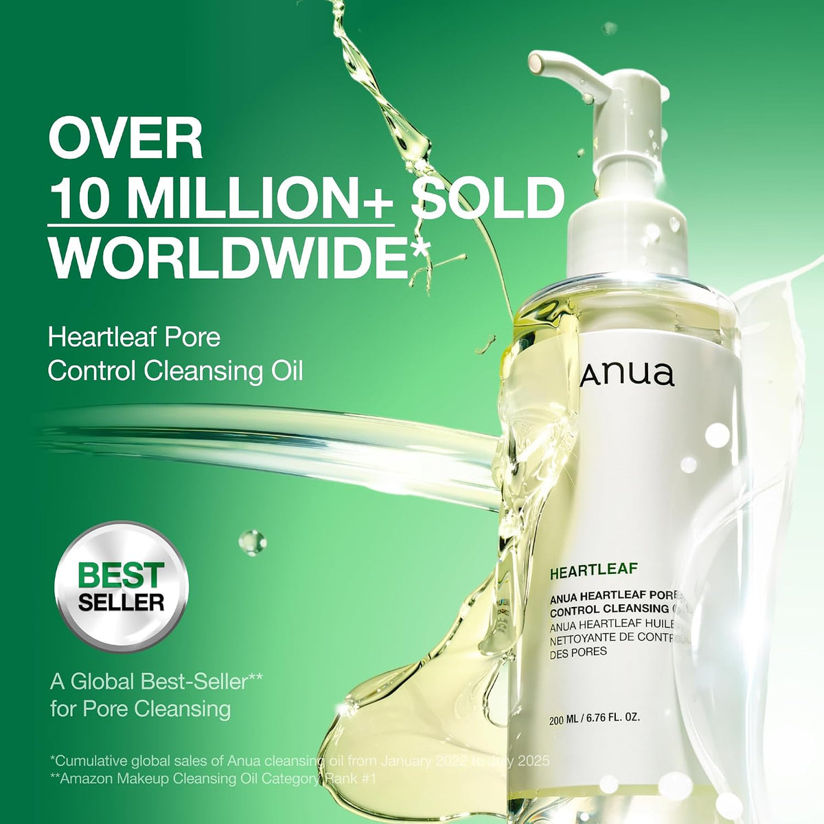 1+1 Value Sets - Anua Heartleaf Pore Control Cleansing Oil 200ml by Anua – Bundle