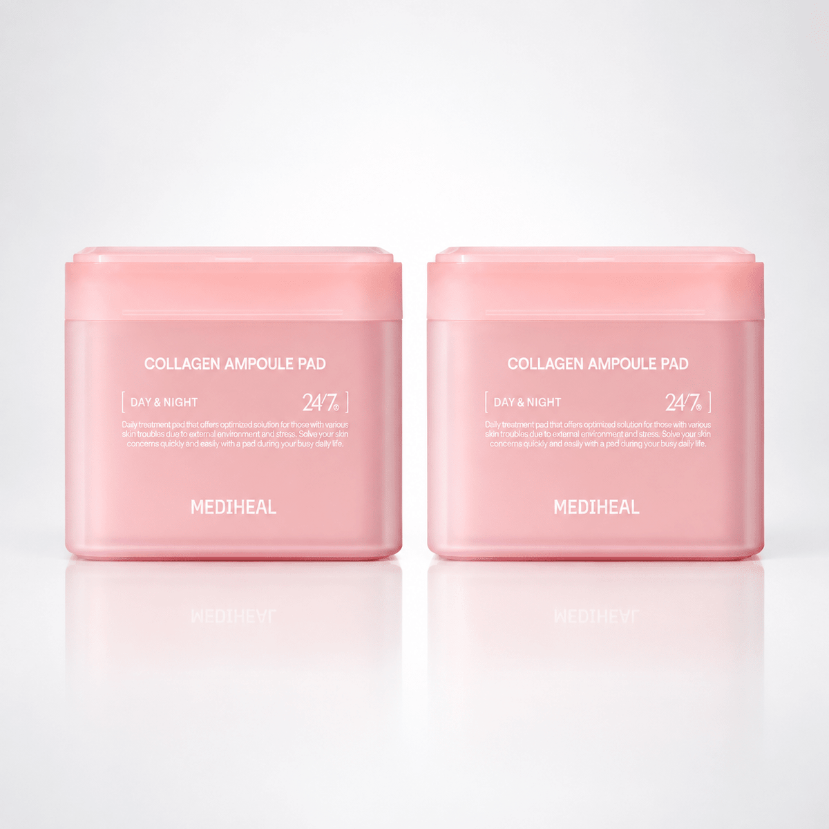 1+1 Value Sets – MEDIHEAL Collagen Ampoule Pad 100pcs by Mediheal – Bundle