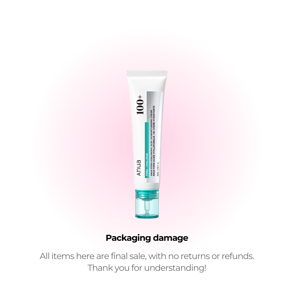 Anua PDRN Hyaluronic Acid 100 Moisturizing Cream 60ml (Clearance)