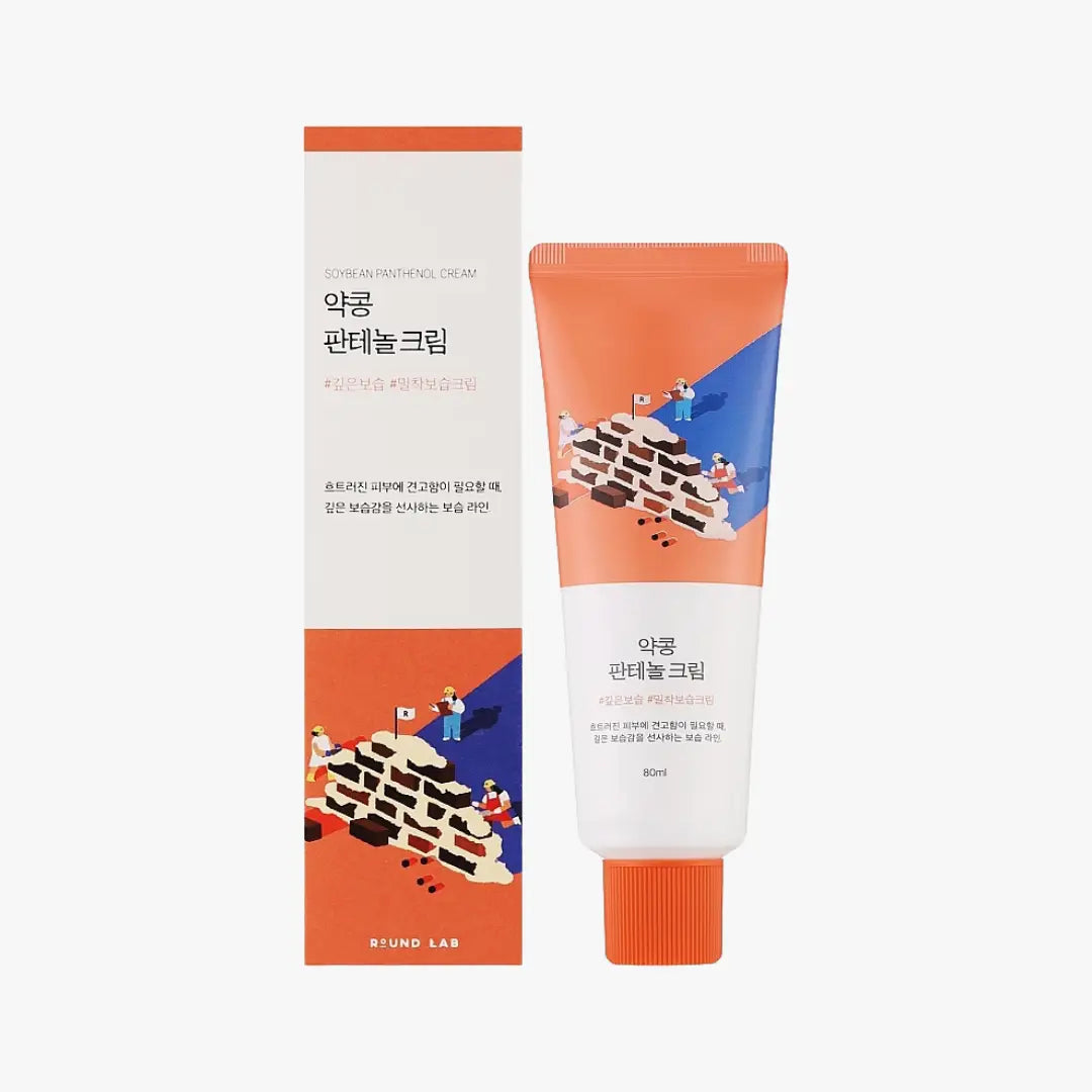 Round Lab Soybean Panthenol Cream 80ml by Round Lab – Lotion & Cream