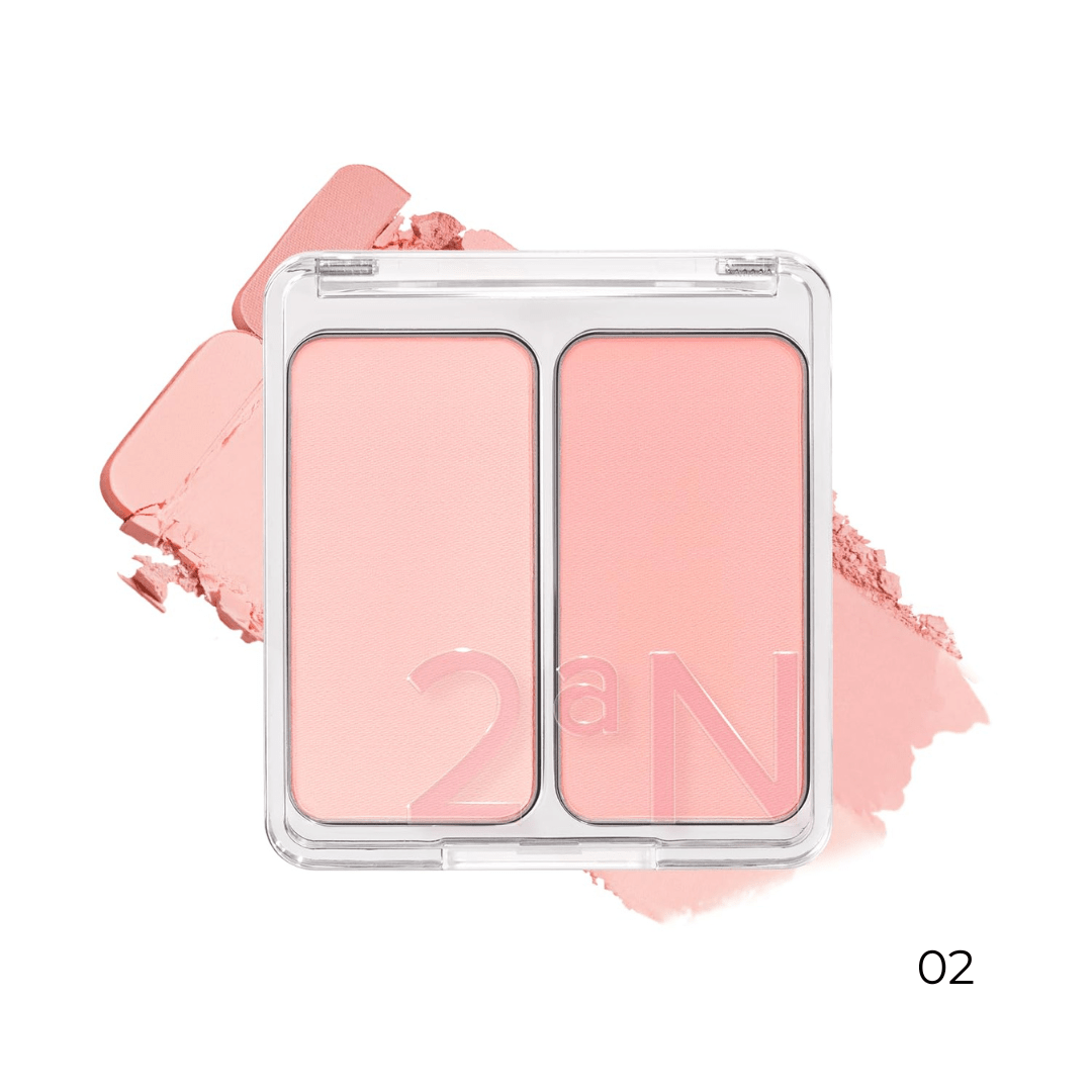 2aN Dual Cheek 9g (8 Colors) by 2aN – Blush