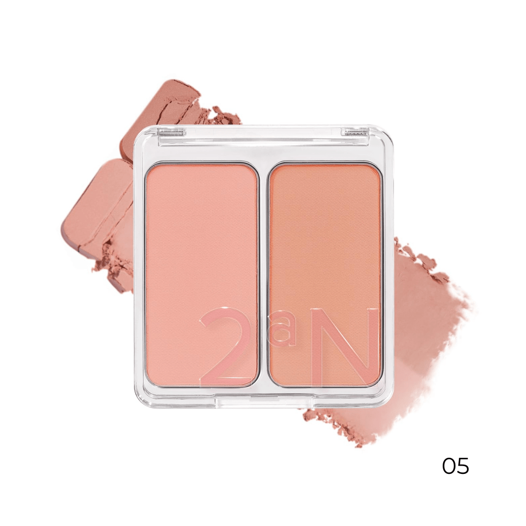 2aN Dual Cheek 9g (8 Colors) by 2aN – Blush