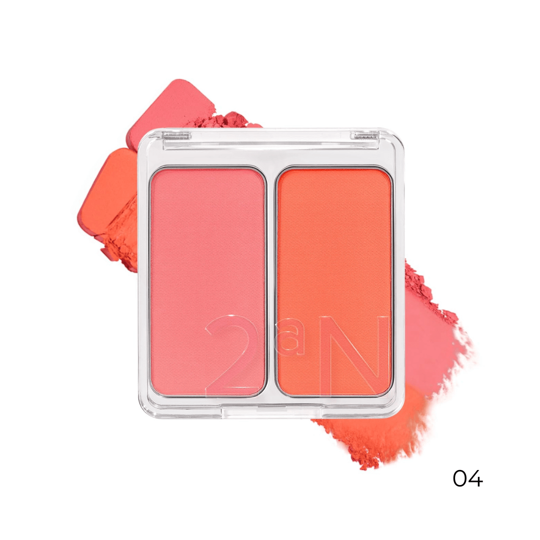 2aN Dual Cheek 9g (8 Colors) by 2aN – Blush