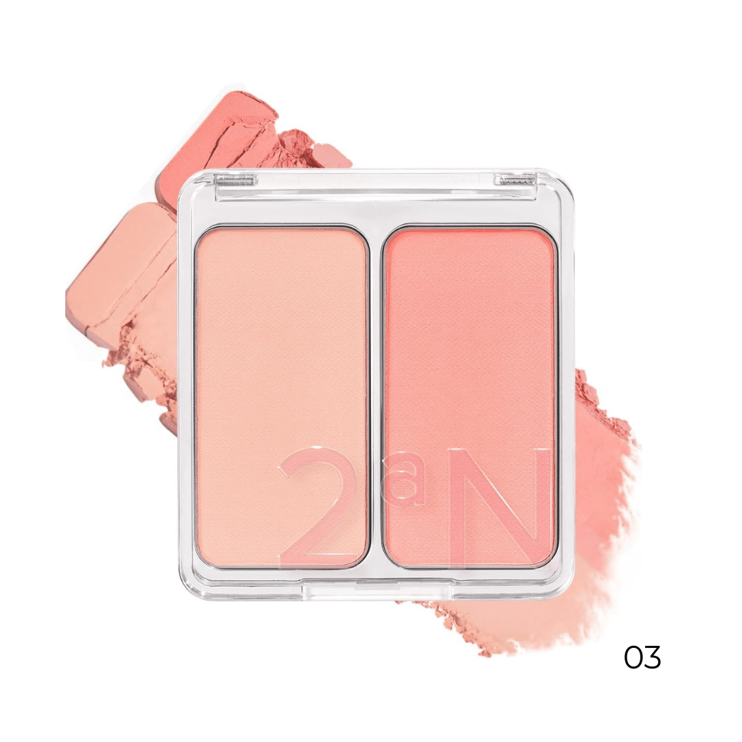 2aN Dual Cheek 9g (8 Colors) by 2aN – Blush