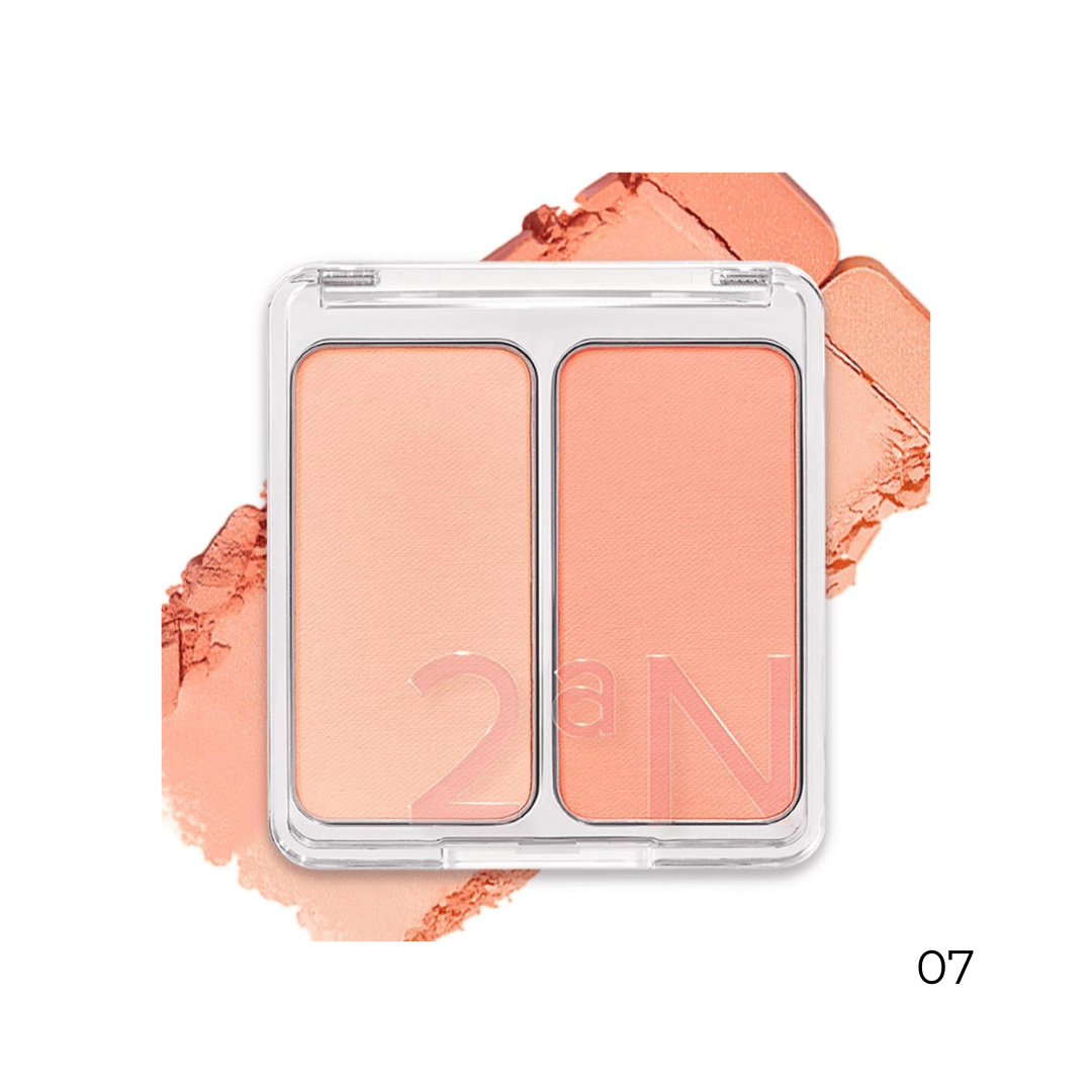 2aN Dual Cheek 9g (8 Colors) by 2aN – Blush