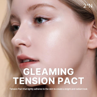 2aN Gleaming Tension Pact 13g - 4 Colors by 2aN – Foundation & Cushion photo
