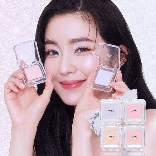 2aN Pure Glash Highlighter 2.7g - 4 Colors by 2aN – Contour & Highlighter