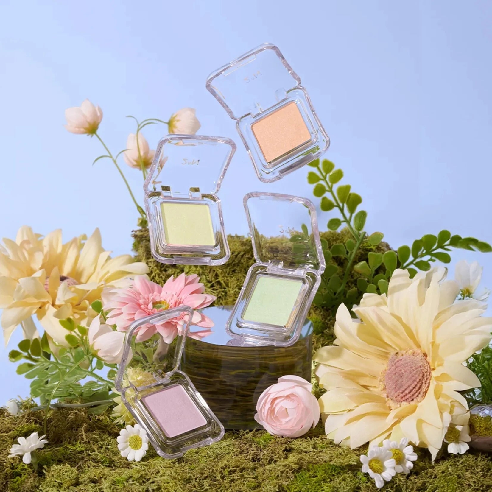 2aN Pure Glash Highlighter 2.7g - 4 Colors by 2aN – Contour & Highlighter