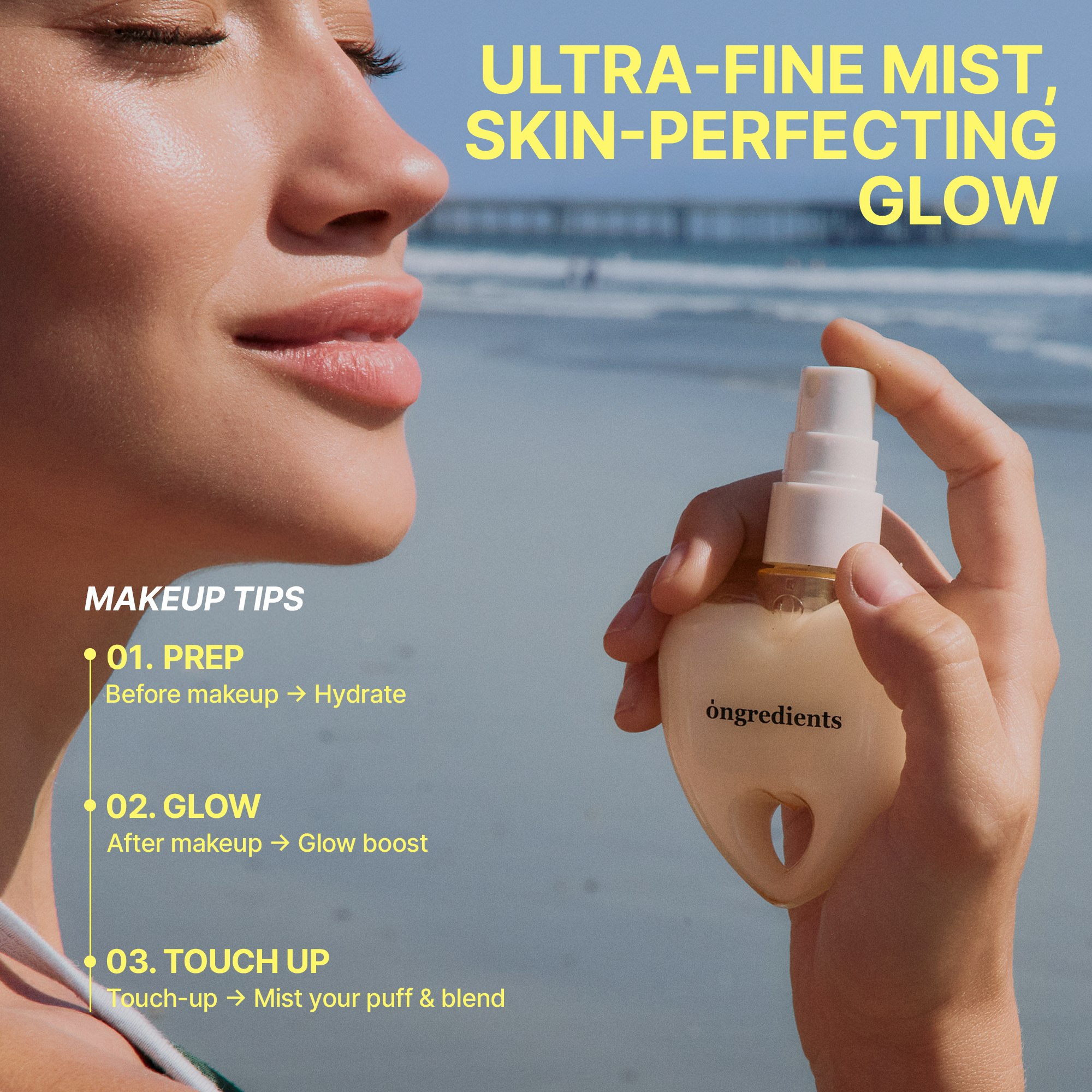 Ongredients Skin Barrier Glow Mist Heart Edition 50ml