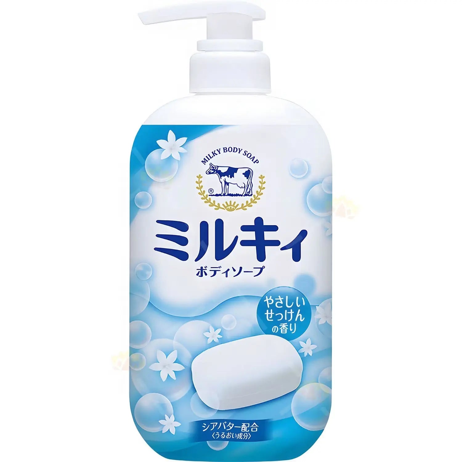 Cow Brand Bouncia Shea Butter Milky Body Soap 550ml (3 Scents) by Cow Brand – Body Wash