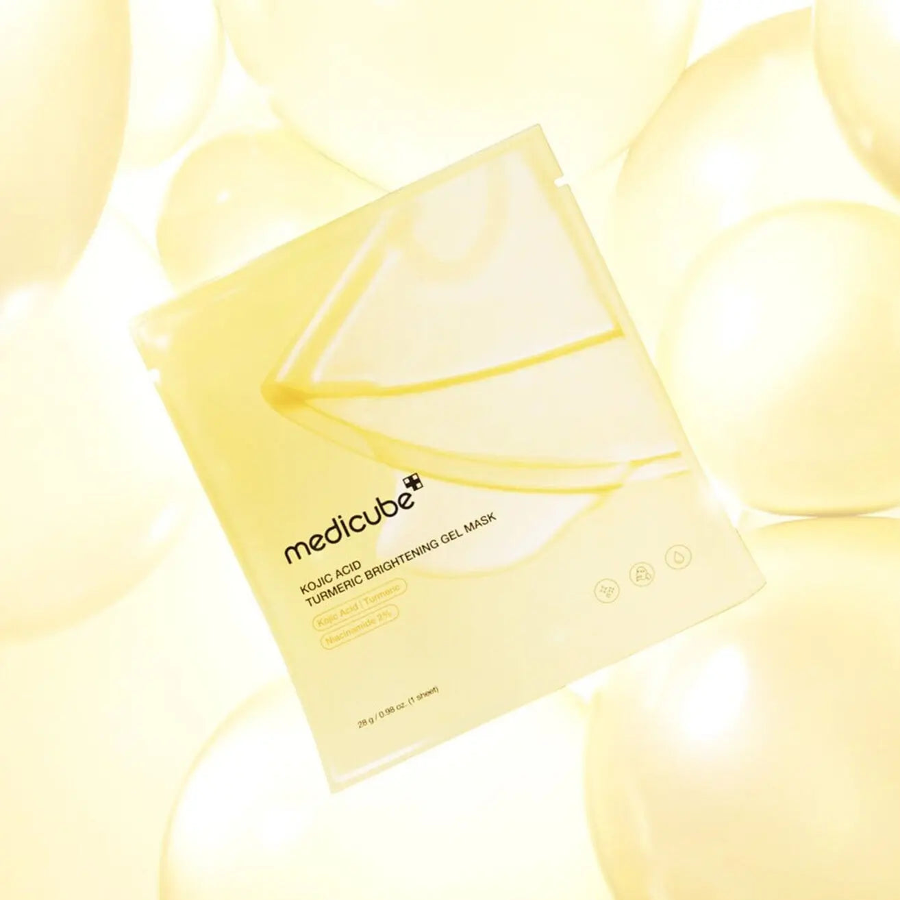 Medicube Kojic Acid Turmeric Brightening Gel Mask - Kiokii and...