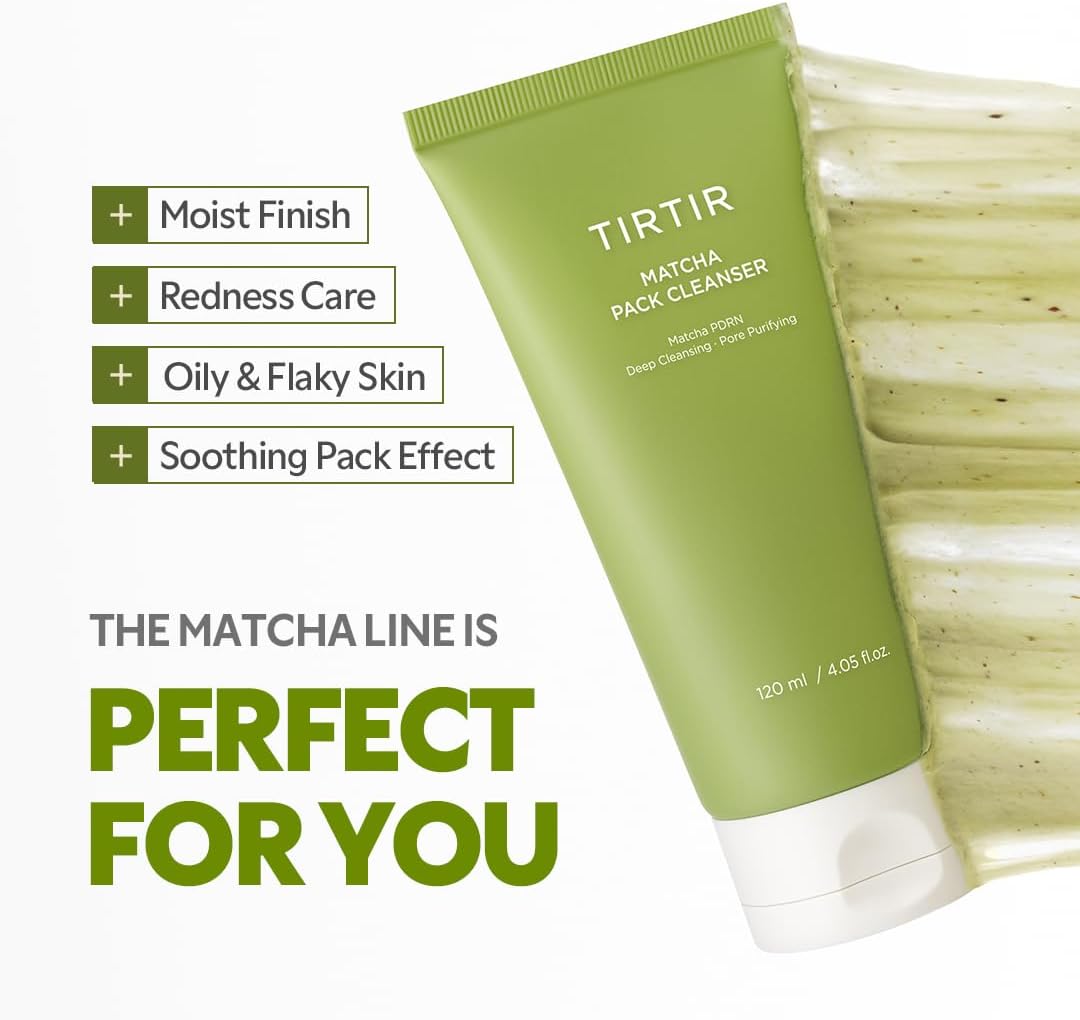 TIRTIR Nettoyant Matcha Pack 120ml
