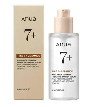 7 Rice Ceramide Hydrating Barrier Serum 50ml - Anua | Kiokii and...