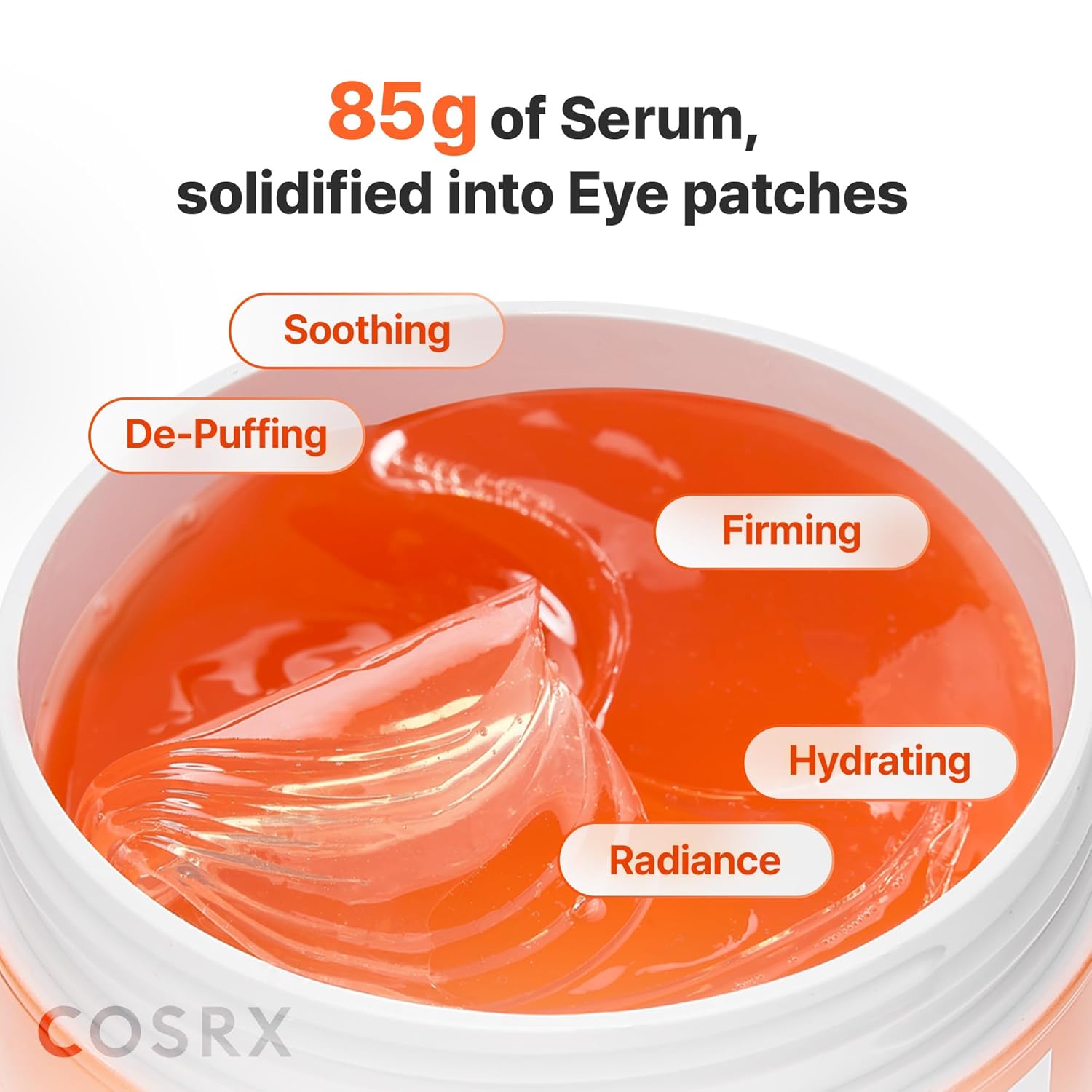 COSRX Patch Hydrogel Vitalisant au Collagène 5 PDRN pour les Yeux 60 pcs