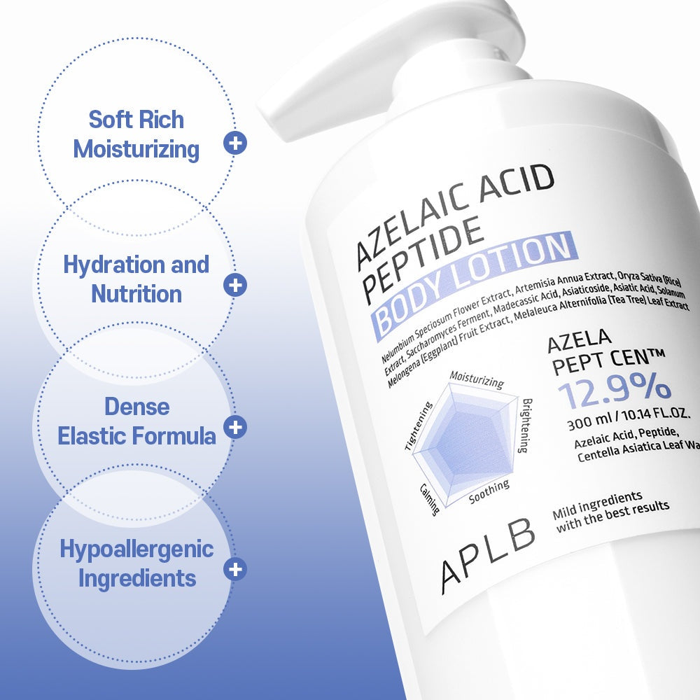 APLB Azelaic Acid Peptide Body Lotion 300ml
