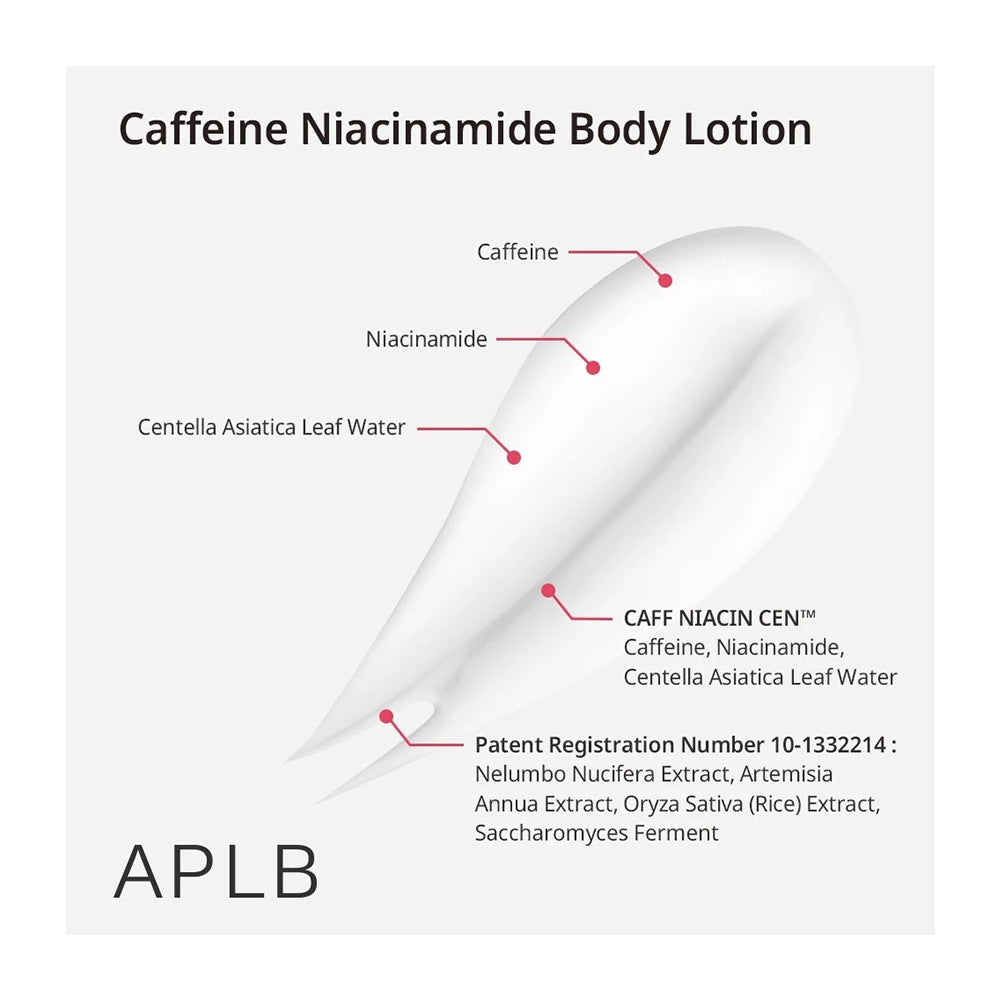 APLB Caffeine Niacinamide Body Lotion 300ml