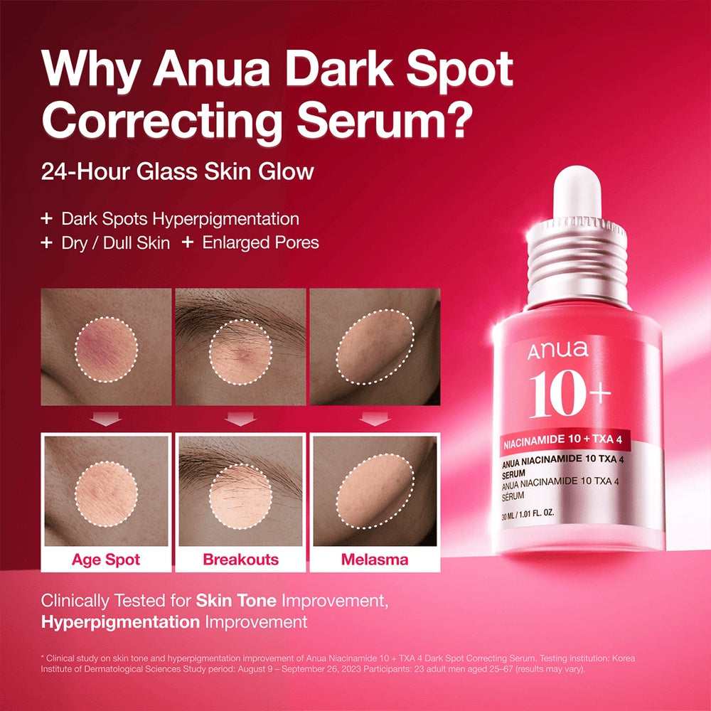 Anua Niacinamide 10% + TXA 4% Serum 30ml