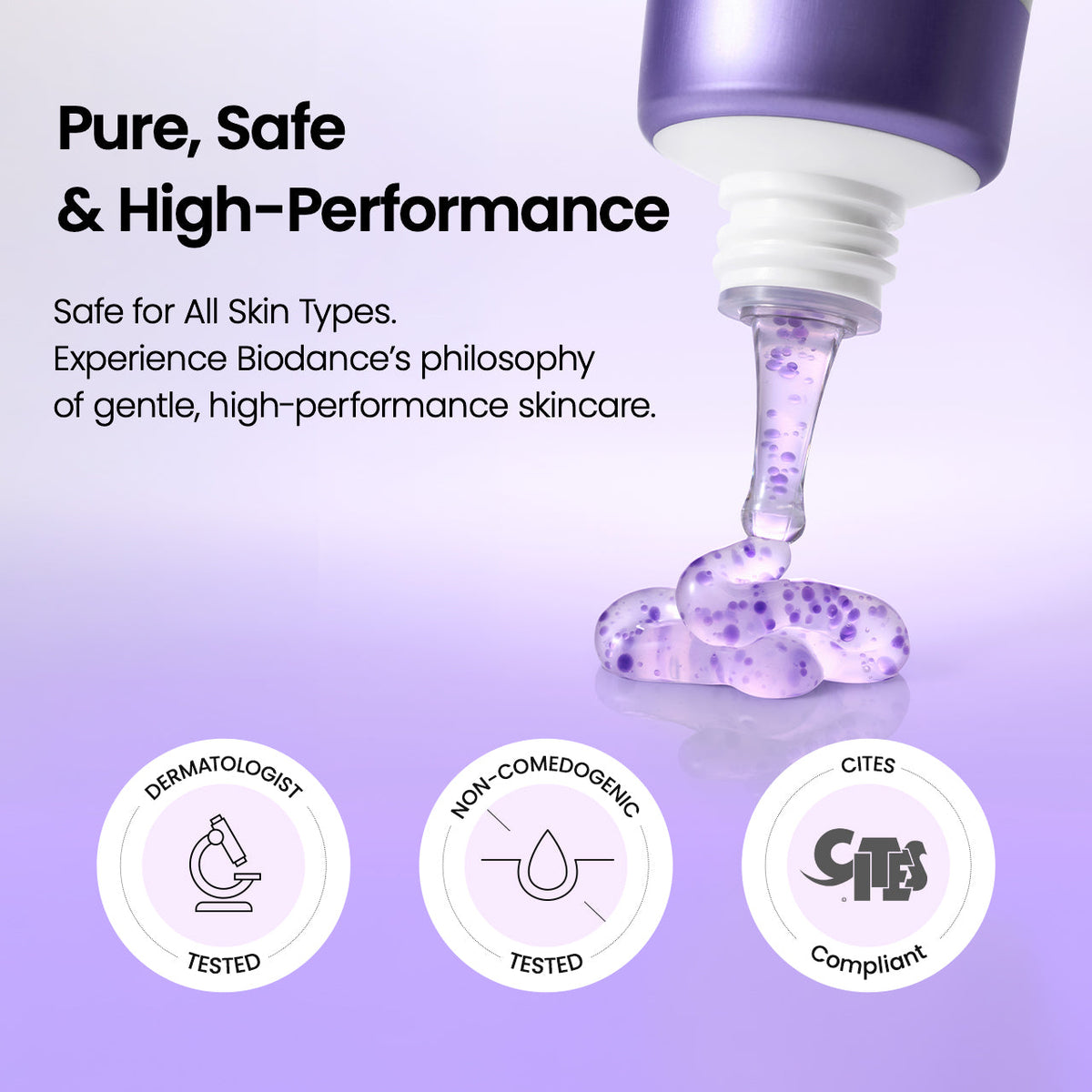 Crème capsule rajeunissante au caviar PDRN de Biodance 50ml