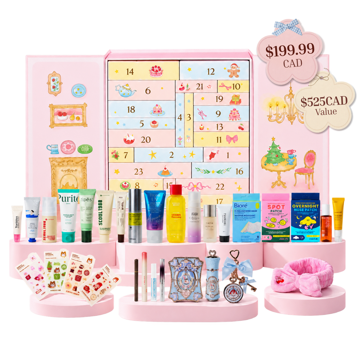 24 portes vers la magie de la beauté asiatique