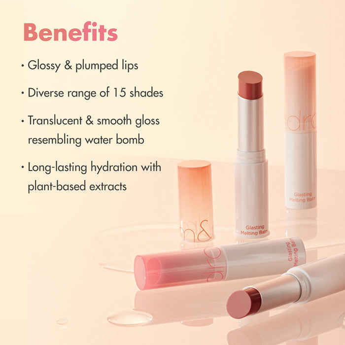 Romand Glasting Melting Balm #12 Veiled Rose