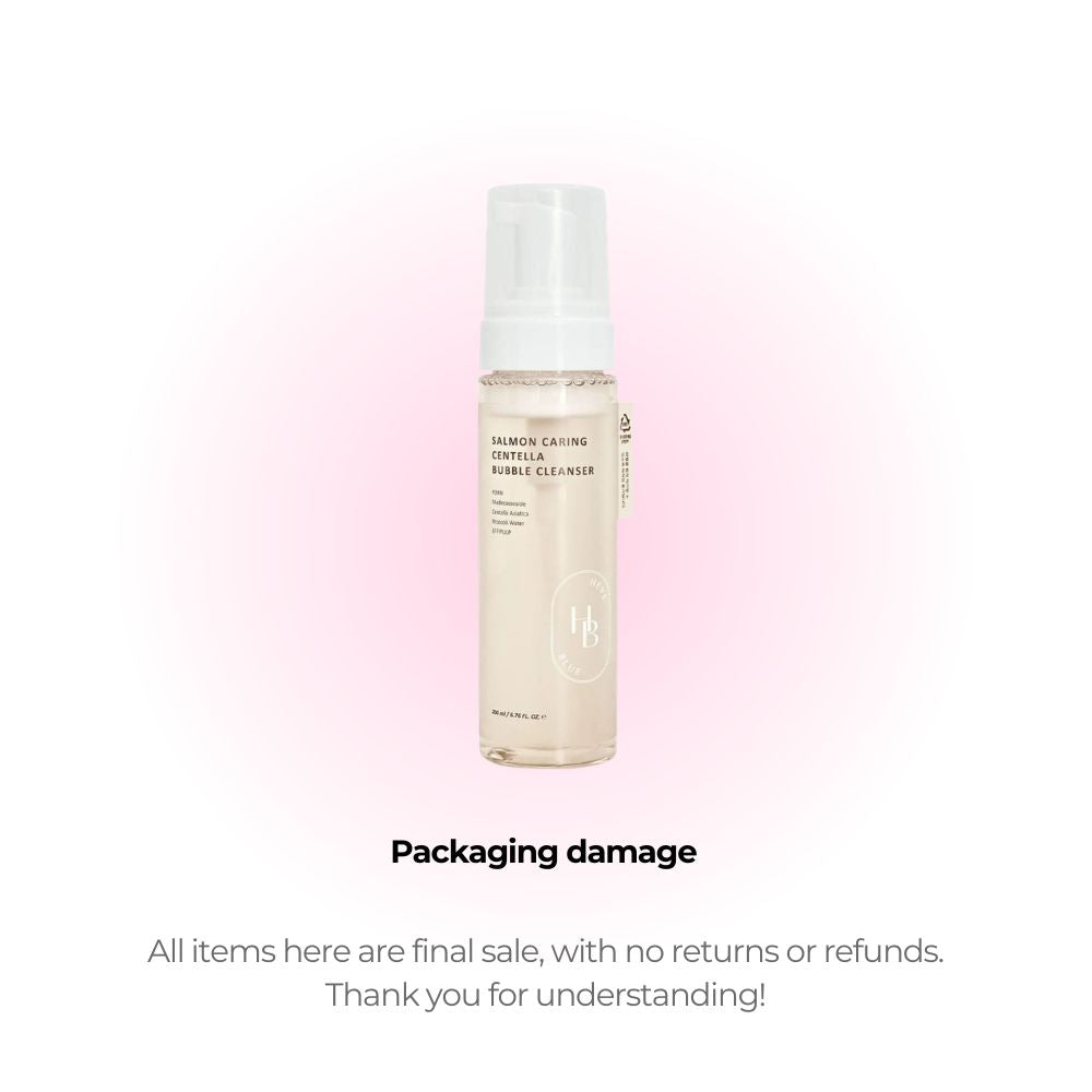 HEVEBLUE Salmon Caring Centella Bubble Cleanser 200ml (Clearance)