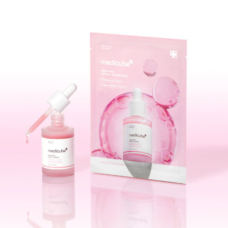 Medicube PDRN Pink Peptide Serum Mask