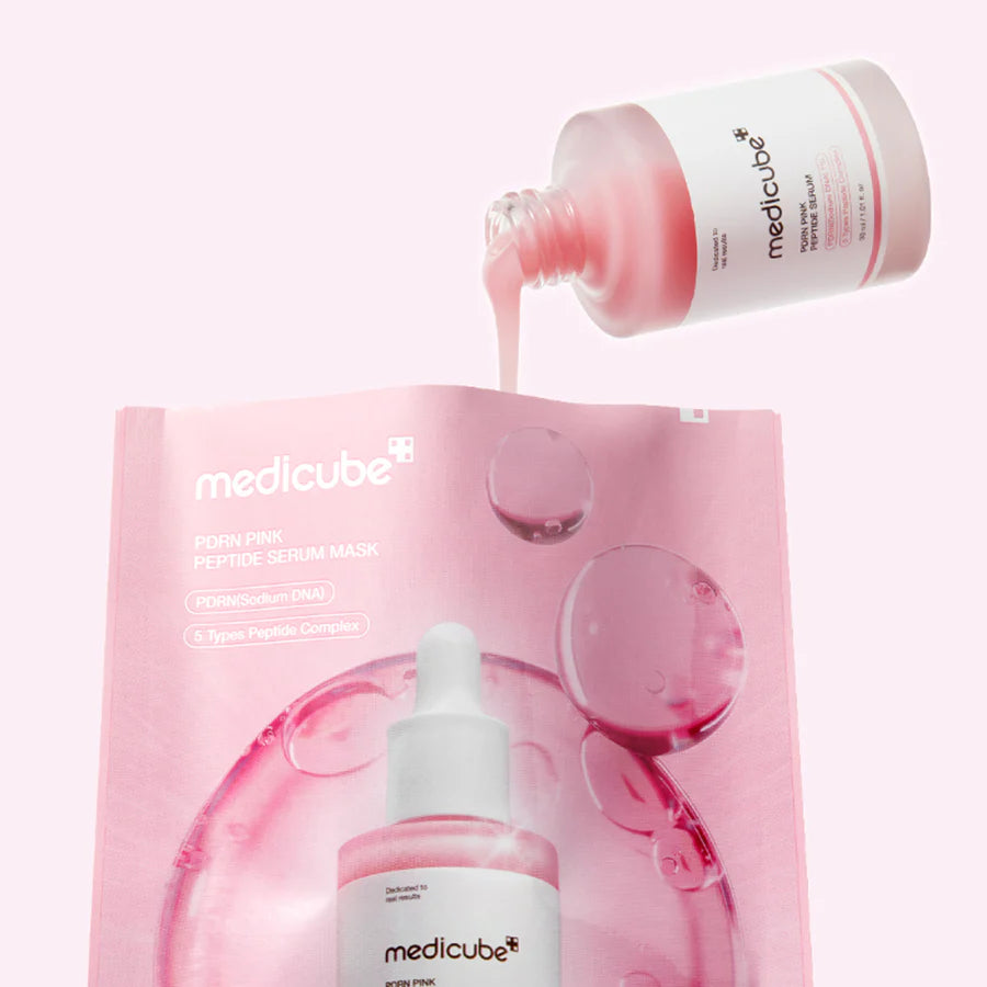 Medicube PDRN Pink Peptide Serum Mask