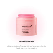 Tampons tonifiants en gel au collagène rose PDRN de Medicube, 70 unités (Soldes)