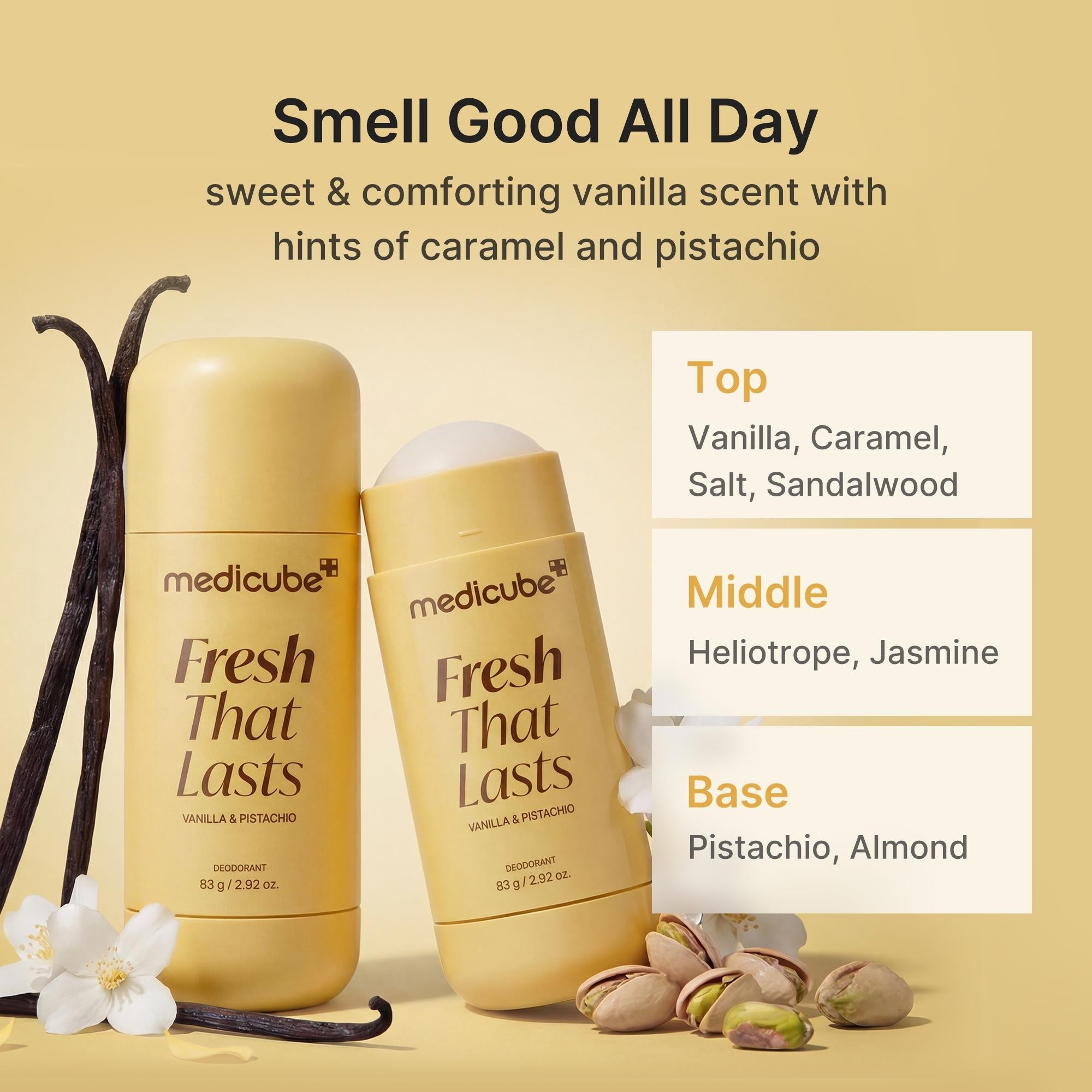 Medicube Vanilla & Pistacho Deodorant 83g
