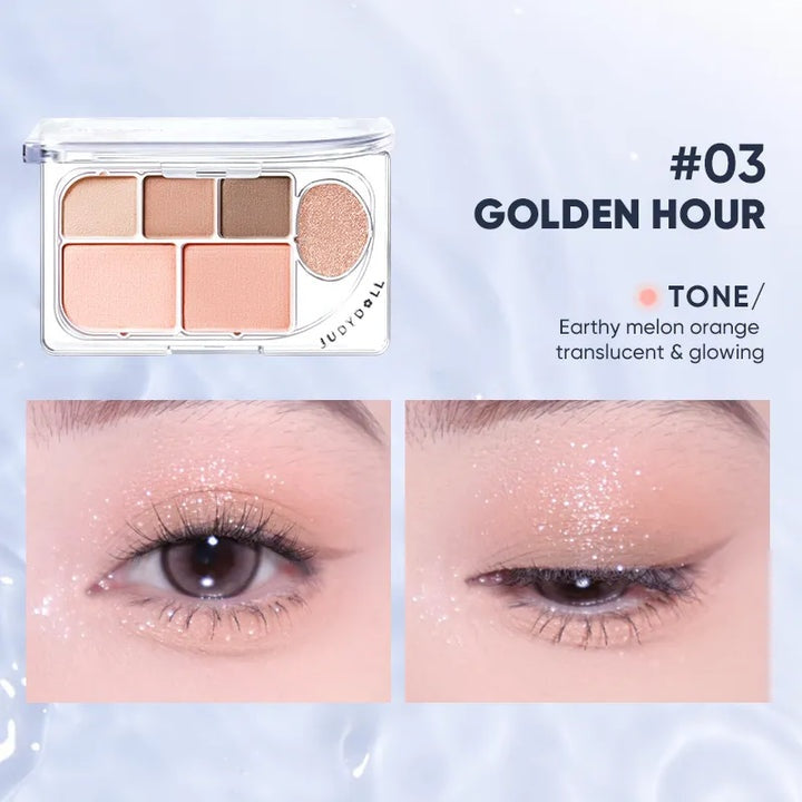 Palette multi-usage 6 couleurs Judydoll