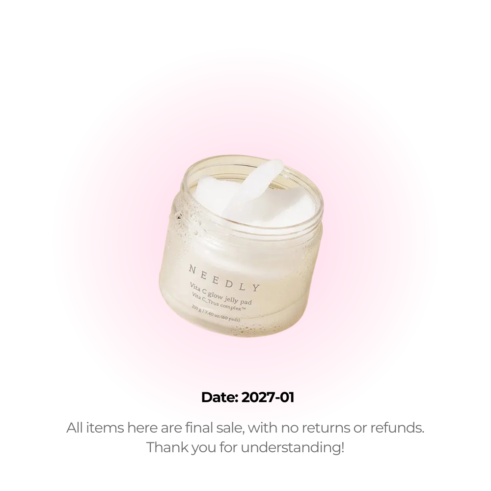 NEEDLY Vita C Glow Jelly Pad 60 Pads (Clearance)