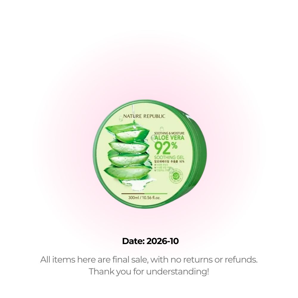 Nature Republic Gel apaisant à l'aloé 92% 300ml
