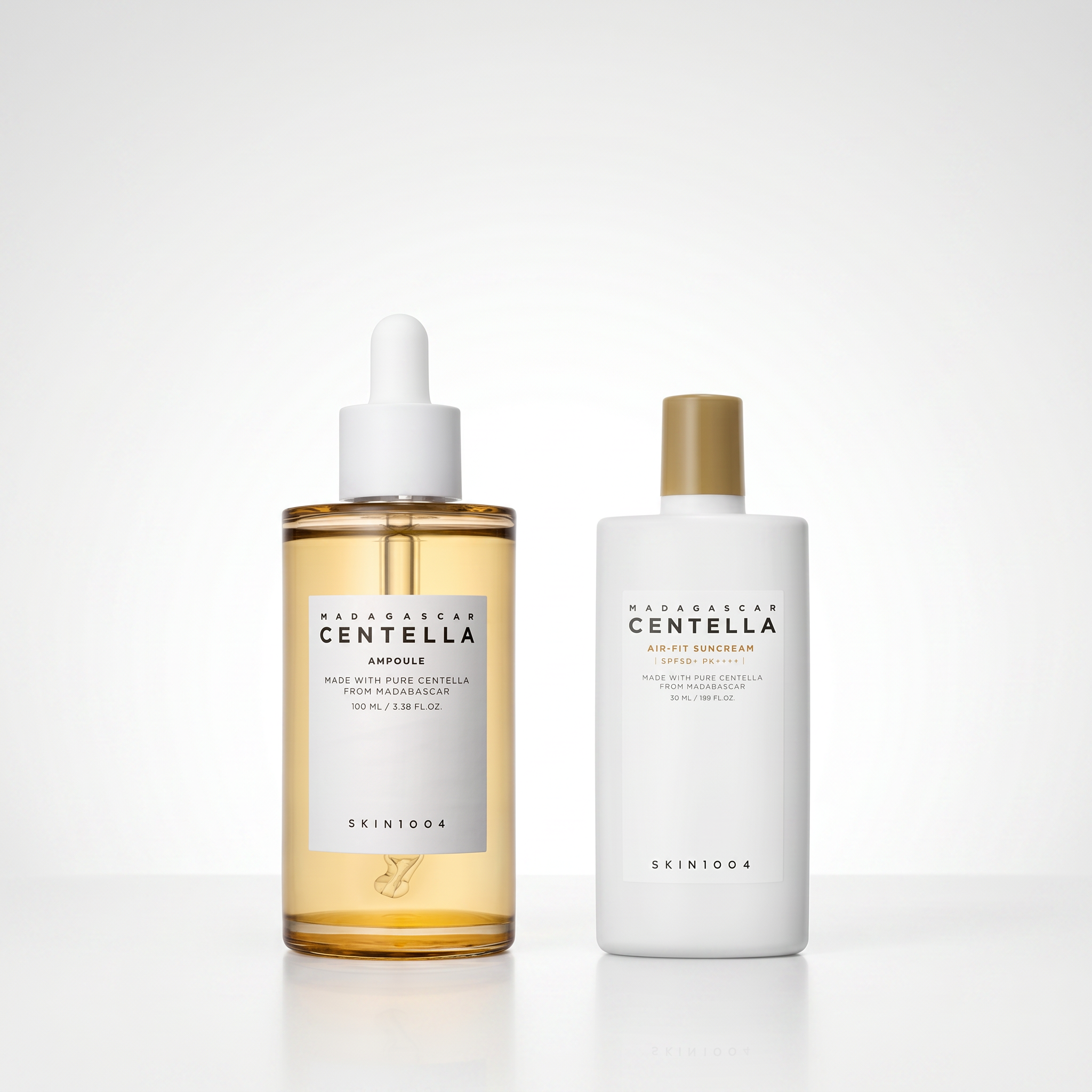 SKIN1004 Centella Ampoule 100ml + Air-Fit Suncream Plus SPF50+ PA++++ 50ml