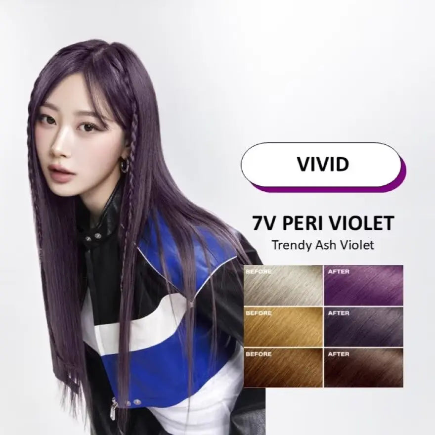MISE EN SCENE Hello Bubble 7V Peri Violet 2025 100g by Mise En Scene – Hair Color
