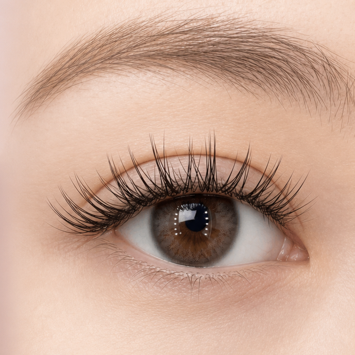 WINKALA Eyelashes Book - Reusable & Glue Free (Lightweight Versatile) 10-12mm