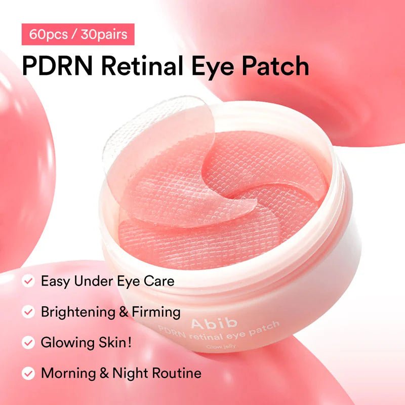 Abib PDRN Retinal Eye Patch Glow Jelly (60ea) 84g by Abib – Eye Masks
