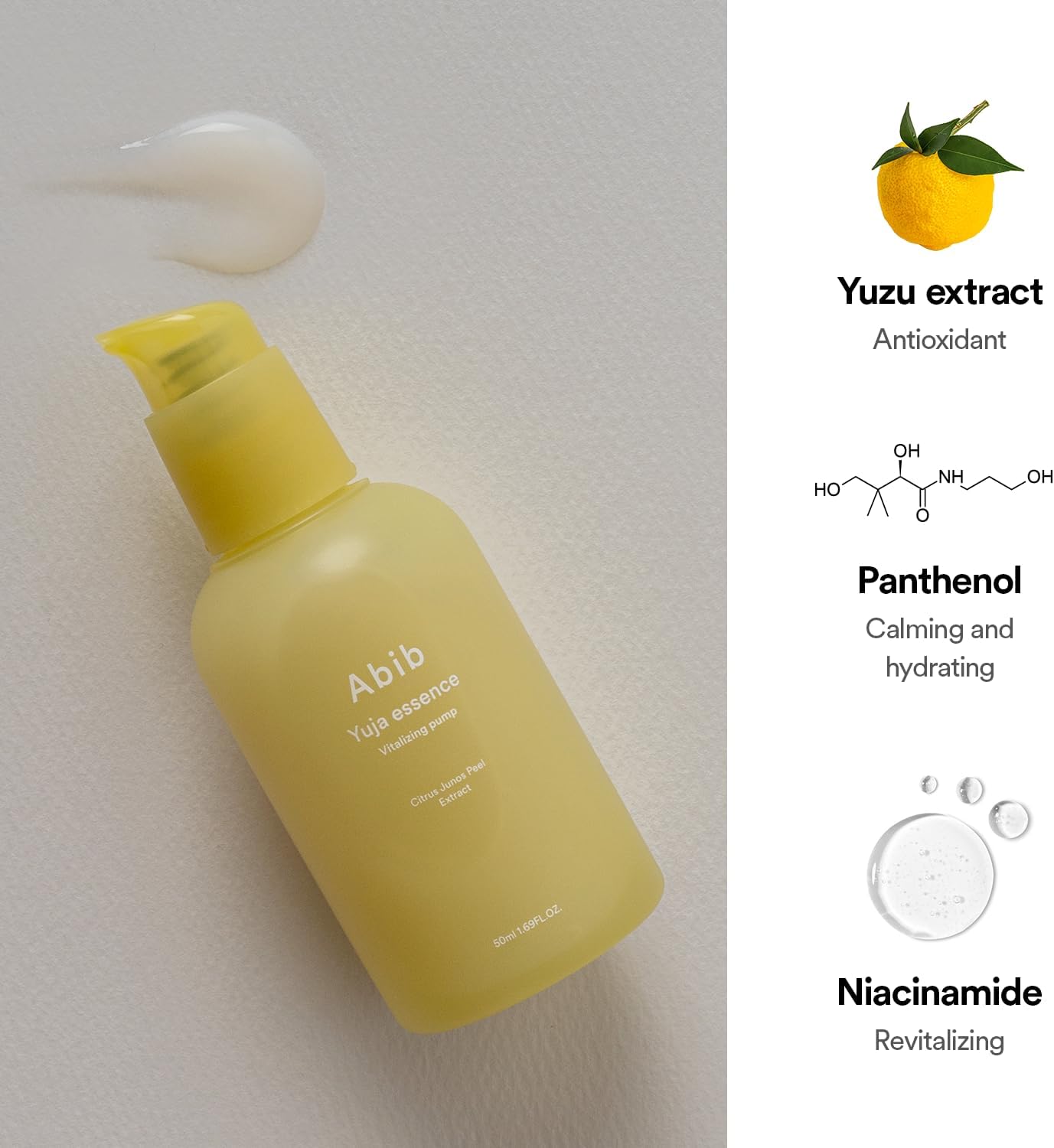 Abib Yuja Essence Vitalizing Pump 50ml by Abib – Serum & Ampoule