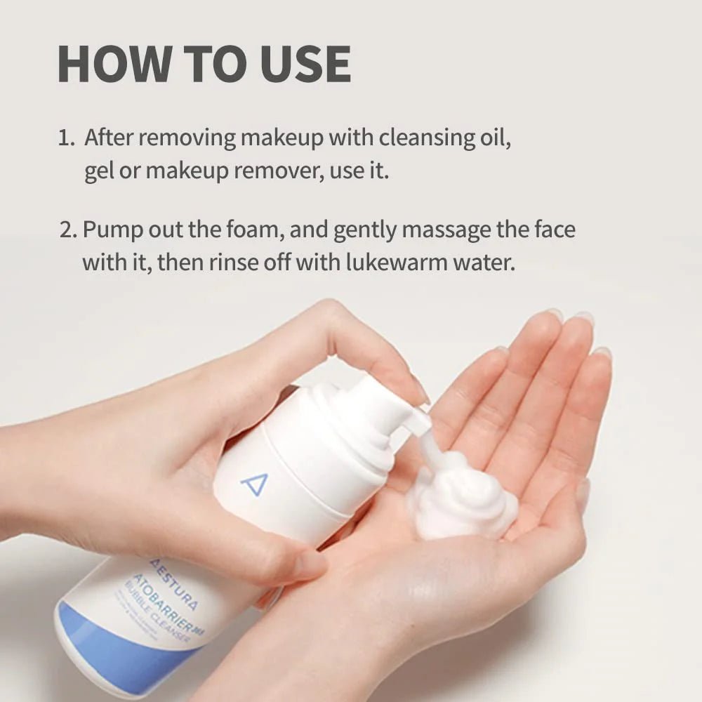 AESTURA Atobarrier 365 Bubble Cleanser 150ml by Aestura – Facial Cleanser